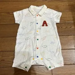 70cm ロンパース　apres les cours 恐竜