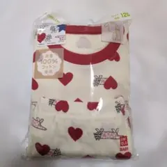 ユニクロ　パジャマ（長袖）　サイズ１２０　リサ・ラーソン　ハート