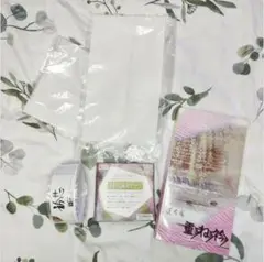 ✨新品・未使用✨ 衿小物 5点セット（伊達衿・半衿×2・衿芯・衿止めテープ）