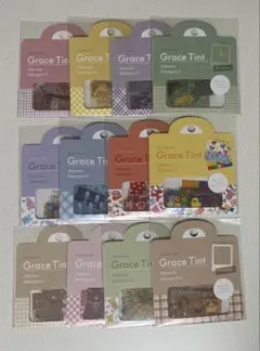 Grace Tint フレークシール １２点セット