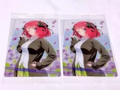 【中野二乃】五等分の花嫁 ウエハース キャラクターカード No.2