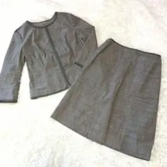 J.PRESS ジェイプレス スカートスーツ セットアップ ウォッシャブル 7