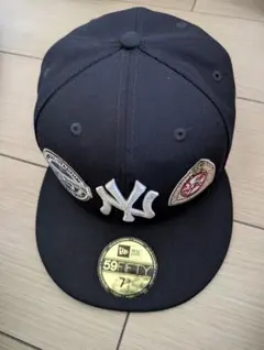 New Era ニューヨークヤンキース キャップ 7 3/8カスタム済み