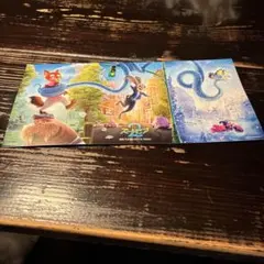 ズートピア２　映画　特典　ズートピア　ジュディ　ニック　ビジュアルパノラマボード