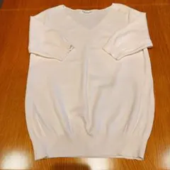 VINO ROUGE サマーニット ホワイト Mサイズ