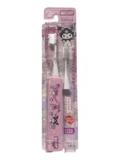 新品ハピカ (ピンク)電動歯ブラシ マイメロディ・クロミ やわらかめ歯ブラシのサムネイル