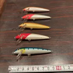 Rapala ラパラ ミノー 5点セット