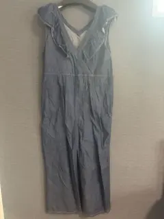 しまむら　オールインワン　デニム　Mサイズ 美品