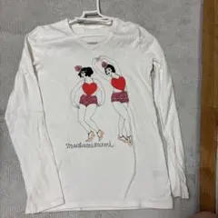 maegamimami✖️GU コラボ　 長袖Tシャツ 【マエガミマミ】のサムネイル