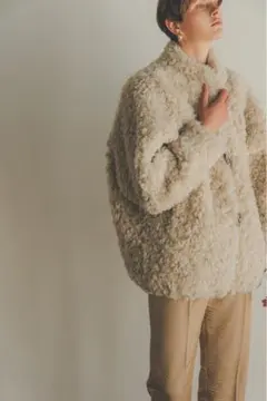CLANE CARL FUR SHORT COAT ※タグ無し CLANE CARL FUR SHORT COAT ※タグ無し