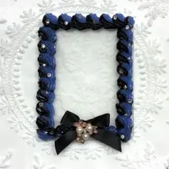 b8サイズ　ホイップデコ　トレカケース　　青　黒