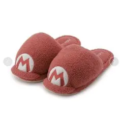 【スーパーマリオ】【ユニセックス】ベビモコキャップルームシューズ