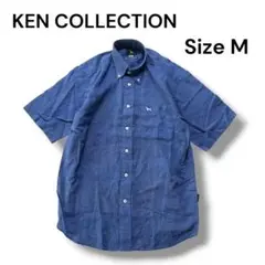 新品未使用✨KEN COLLECTION ✨半袖シャツ M ダークブルー