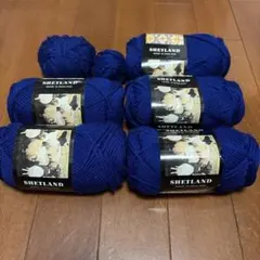 シェットランド　パピー　ブルー　5玉
