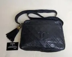 CHANEL シャネル マトラッセ フリンジタッセル ショルダーバッグ