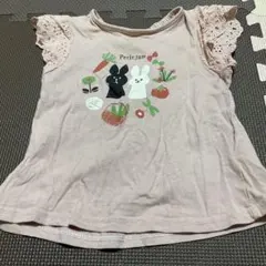 うさぎ　Tシャツ　100のサムネイル