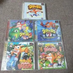 psクラッシュバンディクー1、2、3、レーシング、カーニバル
