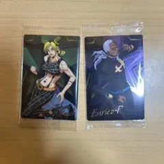 ジョジョの奇妙な冒険6部 ウエハースキャラクターカード 空条徐倫 プッチ神父