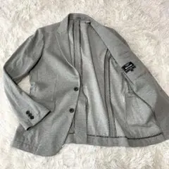 BEAMS テーラードジャケット スウェット　グレー