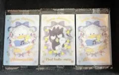 サンリオ　ウエハース7  ペックル2枚　バツ丸　3枚セット❗️