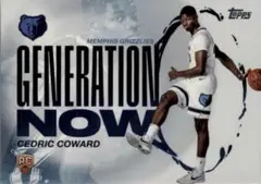 【1337】GRIZZLIES CEDRIC COWARD RC Topps