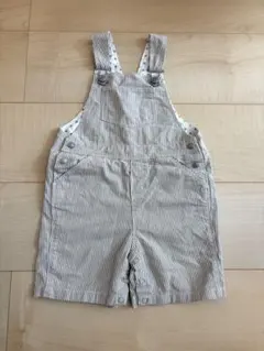 （希少）プチバトー ベビー　ショートサロペット