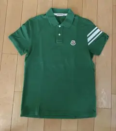 【MONCLER】 モンクレールポロシャツ グリーン　メンズ　Mのサムネイル