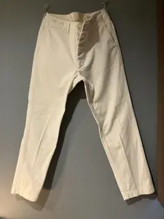 ANATOMICA フランス製 1915 パンツ 白 コットン 40 - メルカリ