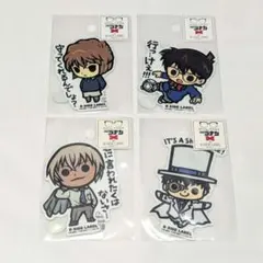 名探偵コナン B-SIDE LABEL ステッカー4点セット