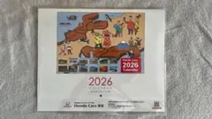 Honda Cars 2026 カレンダー