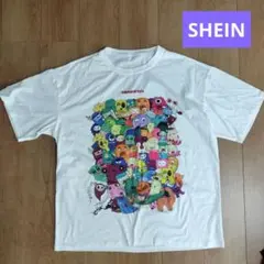 【未着用】SHEIN プリントTシャツ ミニモンスター （Lサイズ）