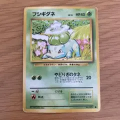 旧裏 ポケモンカード 【フシギダネ】 初期 当時物 ポケカ