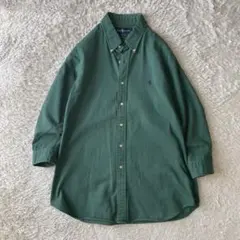 RALPHLAUREN GOLF 長袖シャツ 刺繍 グリーン XL 1789 RALPHLAUREN GOLF 長袖シャツ 刺繍 グリーン XL 1789 - メルカリ