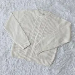 【c4546】earthmusic&ecology ニット セーター 長袖