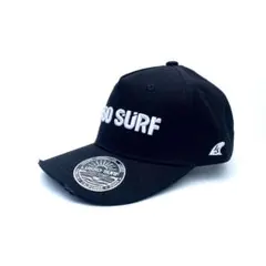 大人コーデ☆LUSSO SURF 3D刺繍ロゴキャップ☆帽子　ブラック
