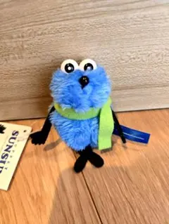 パペットスンスン　ぬいぐるみマスコット winter ver. 緑　マフラー