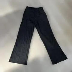 UNIQLO ウォッシャブルニットリブパンツ　ポケットあり