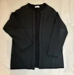 SLOBE IENA チャコールグレーノーカラージャケットのサムネイル