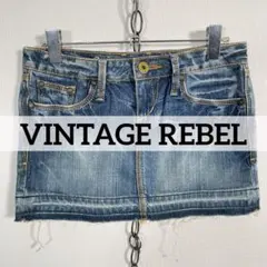 ★00sVINTAGE REBEL ミニスカート フェアリーグランジ 平成ギャル