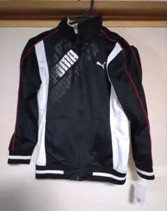PUMA ジャージ ブラック/ホワイト S 120cm