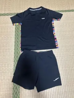 キッズ NIKE セットアップブラック Tシャツ ショートパンツ セット