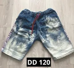 デニムダンガリー ショートパンツ デニム 120