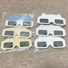 ちいかわパーク 3Dメガネ 6点セット