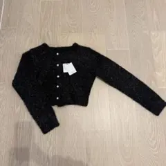 ラメシャギーニットカーディガン GRL mh30