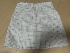 Heather ホワイト系 ミニスカート サイズS