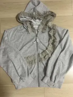jumelle ジュメロ コージーダメージフーディ パーカー 短丈 ジップ 