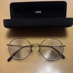 JINS ラウンドフレーム メガネ LMP-17A 015A