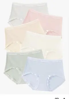 特価！新品　ショーツ　綿100% 抗菌防臭　ムレ無し美尻パンティ6色セット　XL