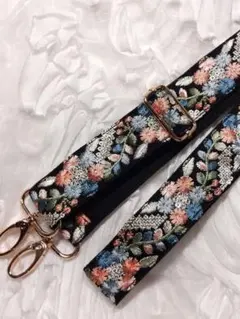 特価J-34インド刺繍リボン※ショルダーストラップ　スマホストラップ　送料込み