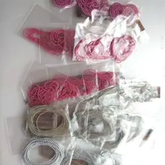 最終価格♡ボールチェーン 白とピンク